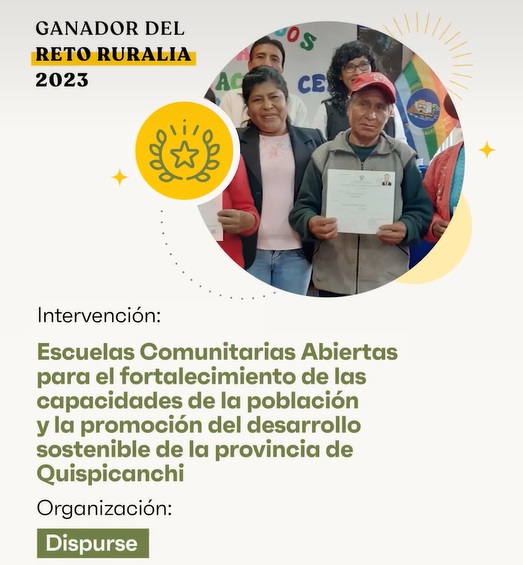 Dispurse Foundation winner of the Ruralia Challenge 2023!